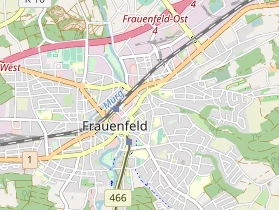 Restaurant auf Karte