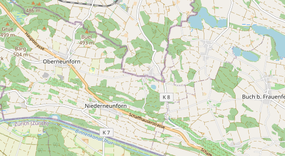 Restaurant auf Karte