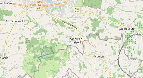 Restaurant auf Karte