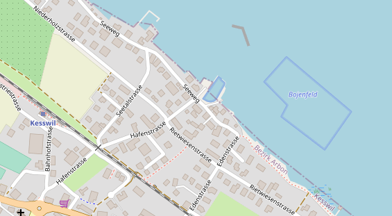 Restaurant auf Karte