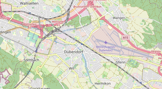 Restaurant auf Karte