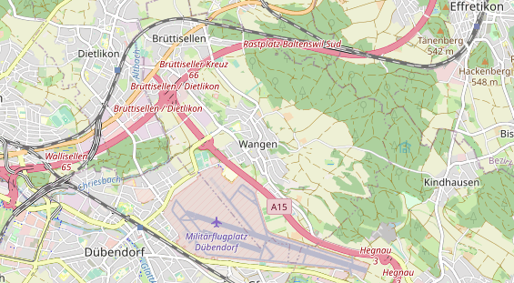 Restaurant auf Karte