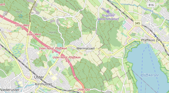 Restaurant auf Karte