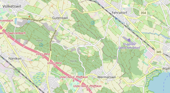 Restaurant auf Karte