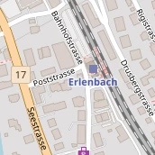 Restaurant auf Karte