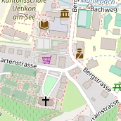 Restaurant auf Karte