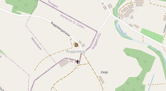 Restaurant auf Karte