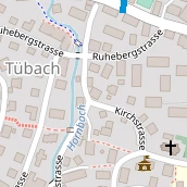 Restaurant auf Karte