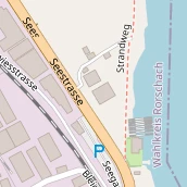 Restaurant auf Karte