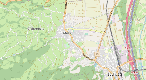 Restaurant auf Karte