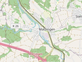 Restaurant auf Karte
