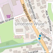 Restaurant auf Karte