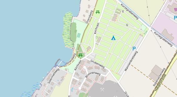 Restaurant auf Karte