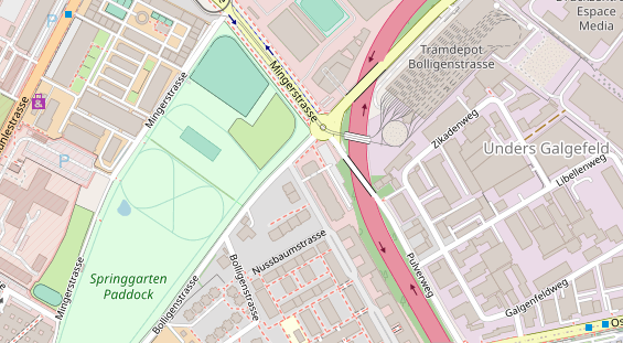 Restaurant auf Karte