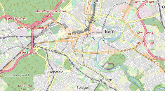 Restaurant auf Karte