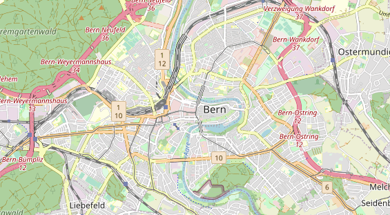 Restaurant auf Karte