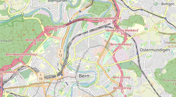 Restaurant auf Karte