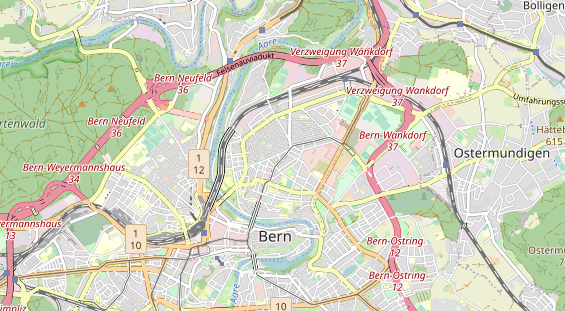 Restaurant auf Karte