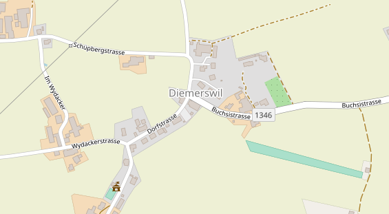 Restaurant auf Karte