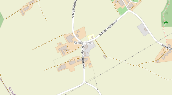 Restaurant auf Karte