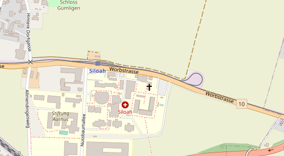Restaurant auf Karte