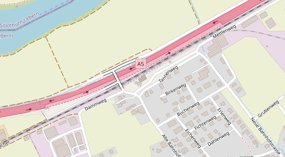 Restaurant auf Karte