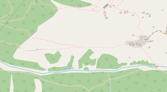 Restaurant auf Karte