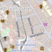 Restaurant auf Karte