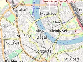 Restaurant auf Karte