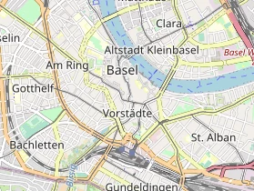 Restaurant auf Karte