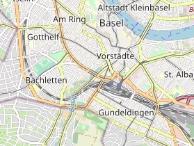 Restaurant auf Karte