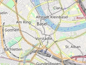 Restaurant auf Karte