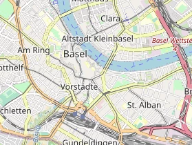 Restaurant auf Karte
