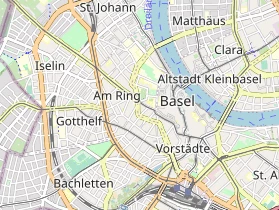 Restaurant auf Karte