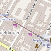 Restaurant auf Karte
