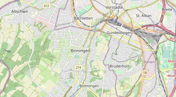 Restaurant auf Karte