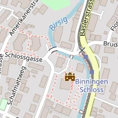 Restaurant auf Karte