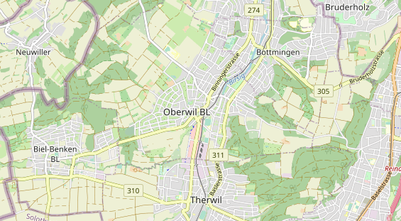 Restaurant auf Karte