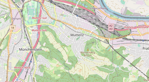 Restaurant auf Karte