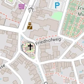 Restaurant auf Karte