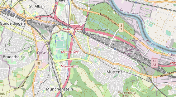 Restaurant auf Karte