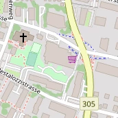 Restaurant auf Karte