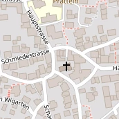 Restaurant auf Karte