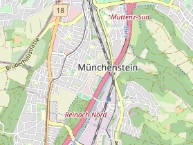 Restaurant auf Karte