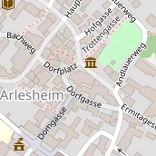 Restaurant auf Karte