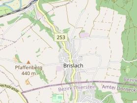 Restaurant auf Karte