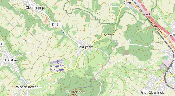 Restaurant auf Karte