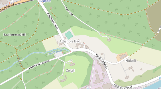 Restaurant auf Karte