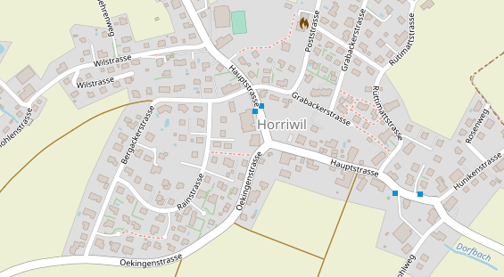 Restaurant auf Karte