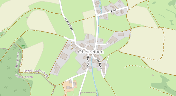 Restaurant auf Karte